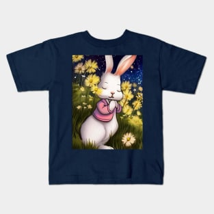 bunny flower Kids T-Shirt